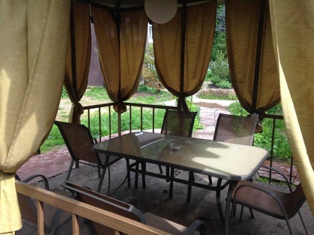 Зона барбекю и территория